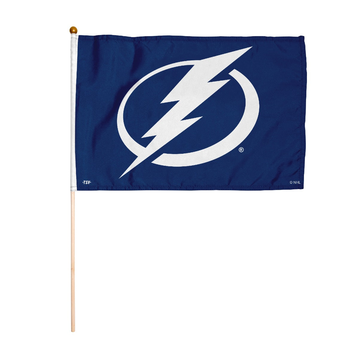 Tampa Bay Lightning Home Logo 12"x18" Stick Flag