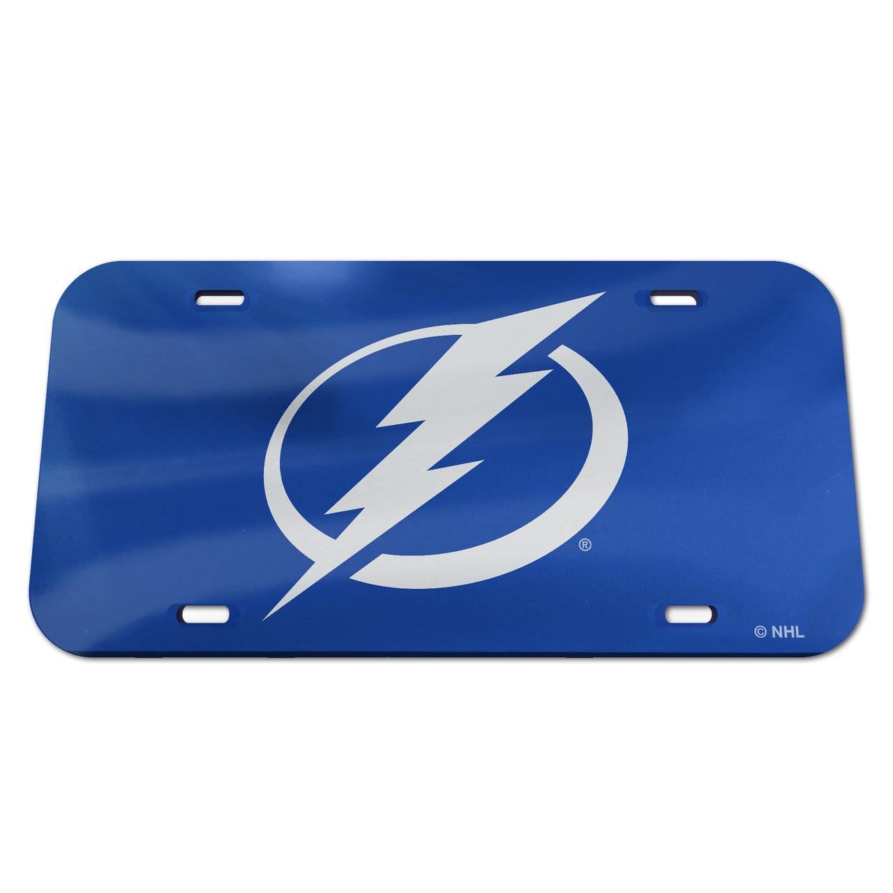 Tampa Bay Lightning License Plate Blue