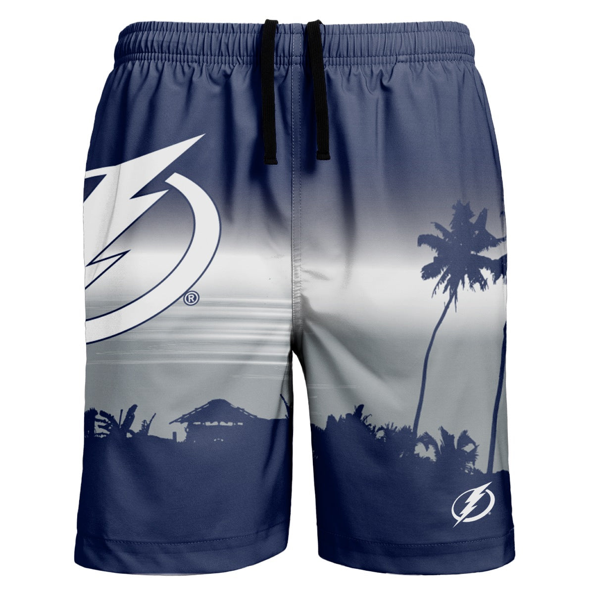 Men's Tampa Bay Lightning FOCO Sunset Palm Swim Trunks