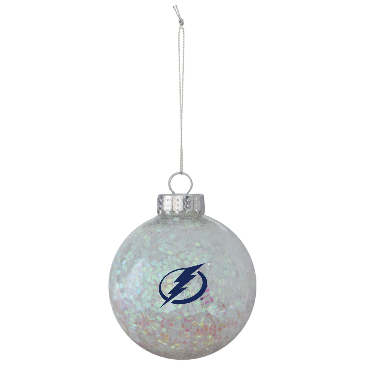 Tampa Bay Lightning Holiday Sparkle Ball Ornament