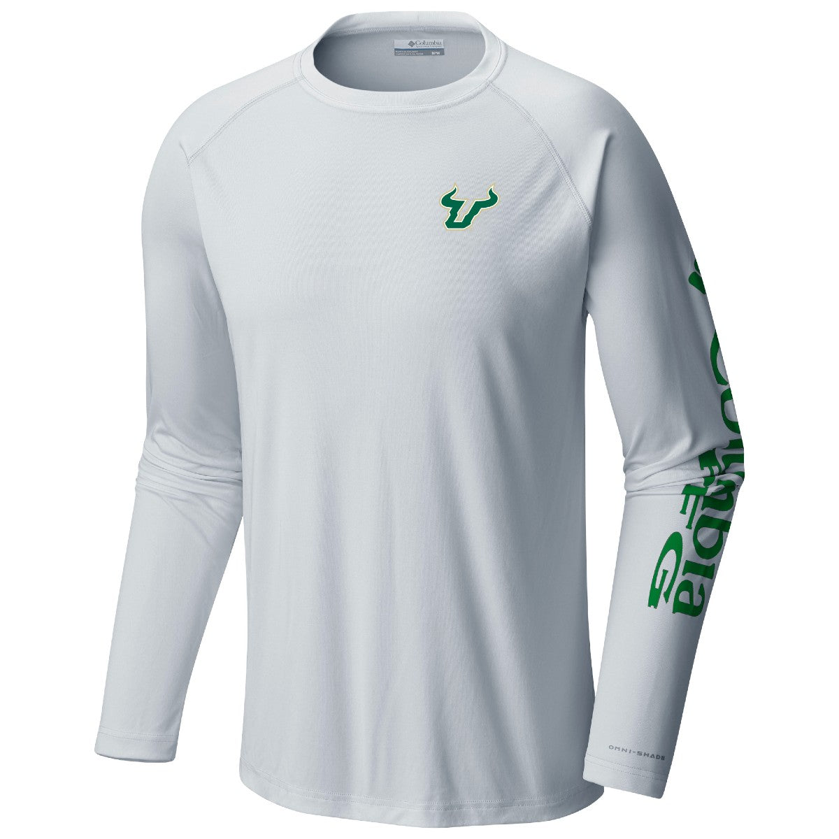 Men's USF Bulls Columbia Terminal Tackle Long Sleeve Tee