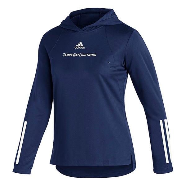 Women's Tampa Bay Lightning adidas Long Sleeve Training Hoodie