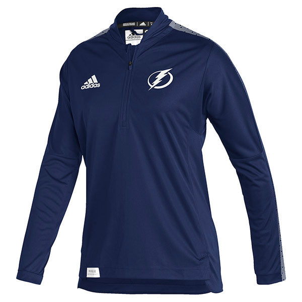 Women's Tampa Bay Lightning adidas Primeblue 1/4 Zip (L ONLY)