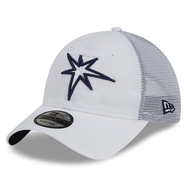 Tampa Bay Rays New Era WHITE 2022 Batting Practice 9TWENTY Adjustable Hat