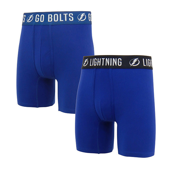 Men's Tampa Bay Lightning Concepts Sport Boxer Briefs 2-Pack