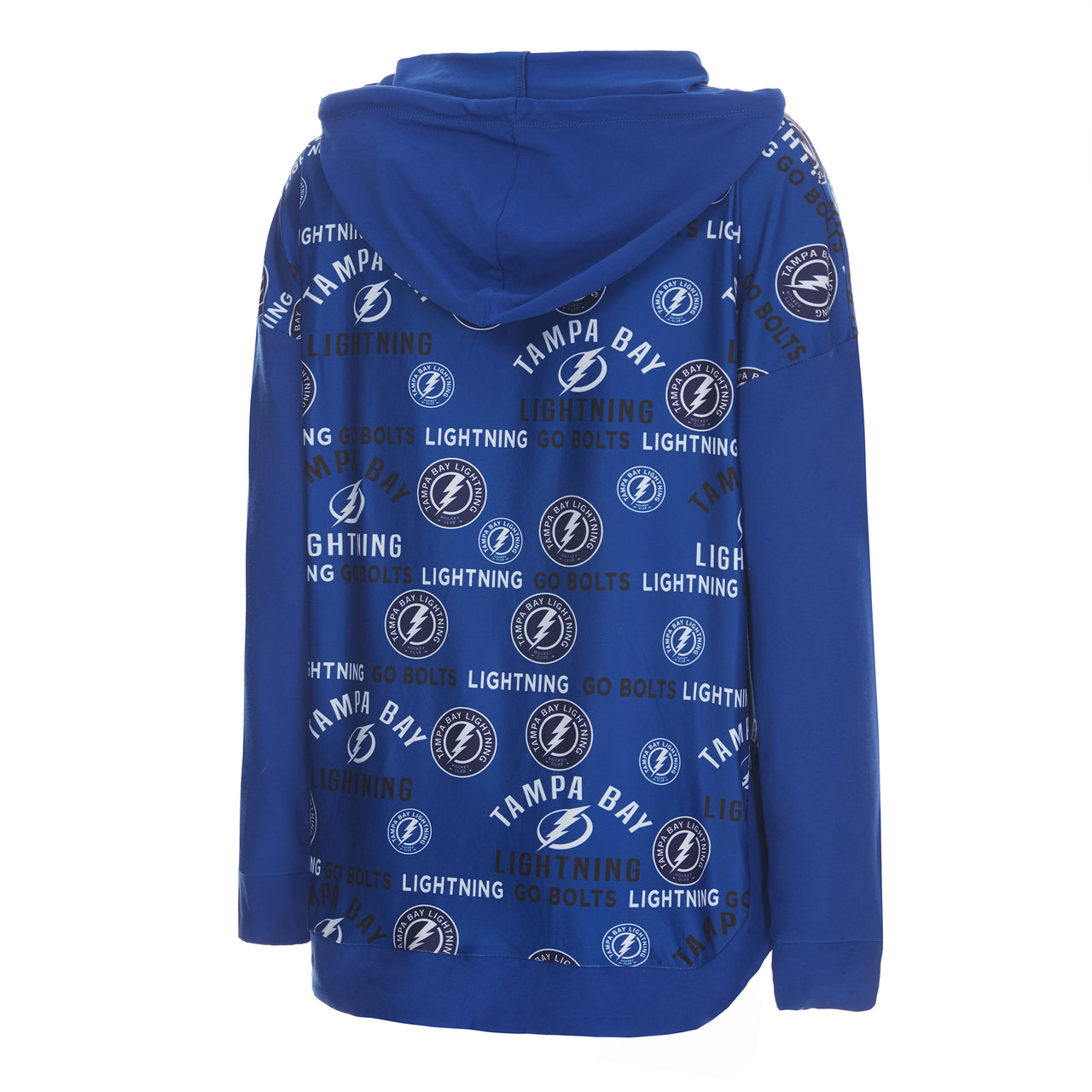 Women’s Tampa Bay Lightning Concepts Sport Flagship Hooded Long Sleeve Tee