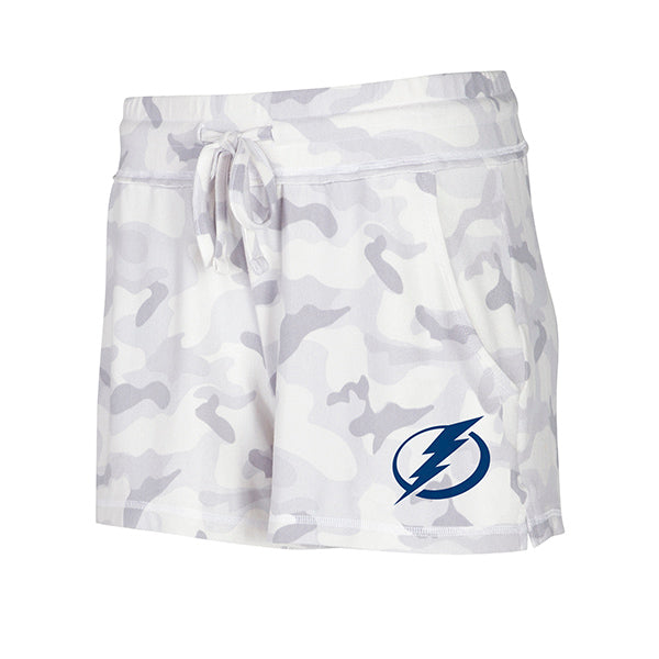 Women's Tampa Bay Lightning Concepts Sport Camo Lounge Shorts