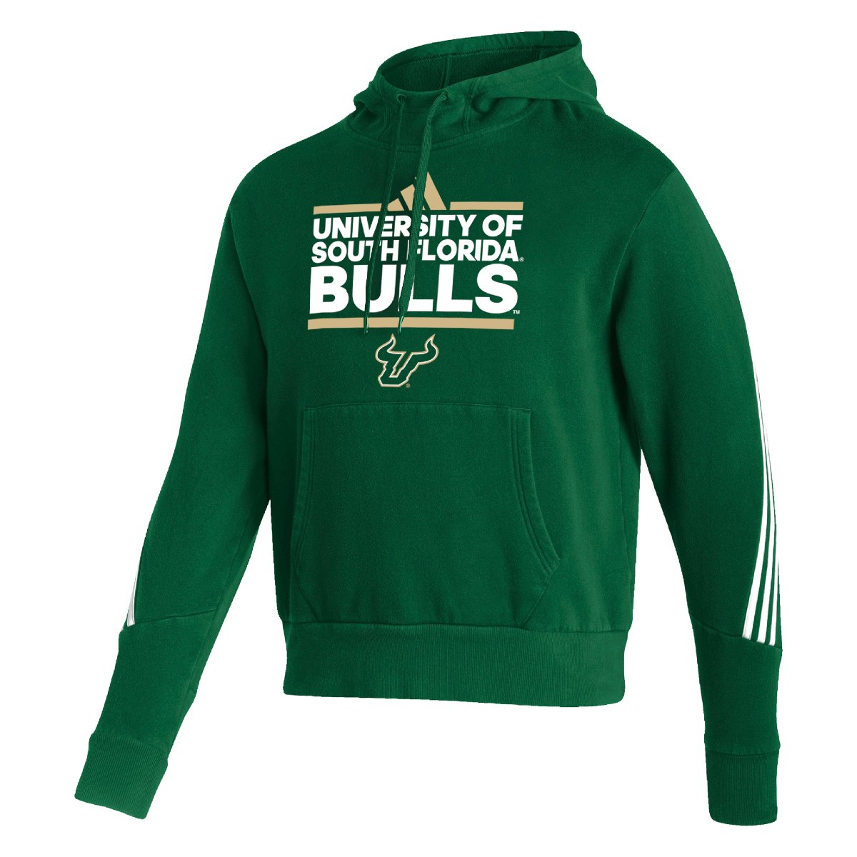 Men's USF Bulls adidas Fashion Pullover Hoodie