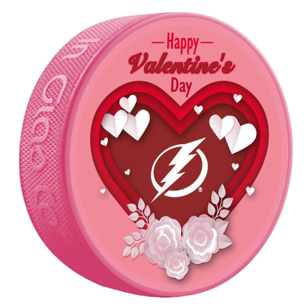 Tampa Bay Lightning Limited Edition Valentine's Day Puck