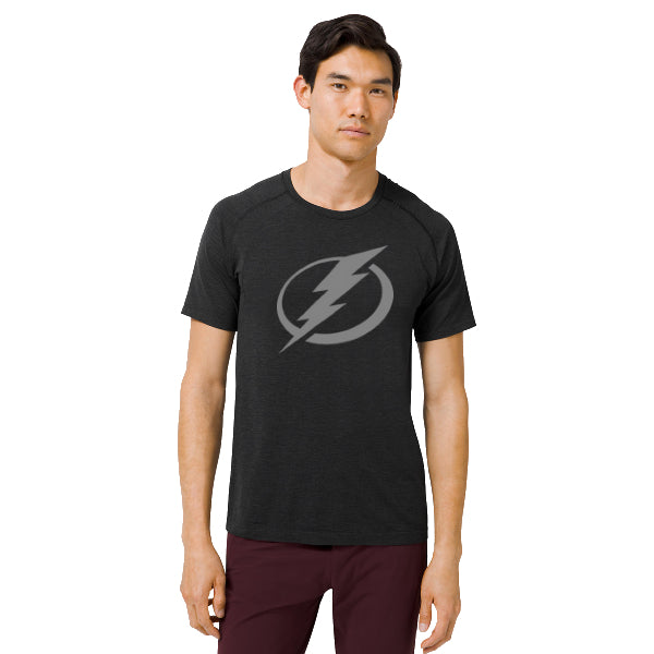 Men's Tampa Bay Lightning lululemon Deep Coal Metal Vent Tech Tee 2.0