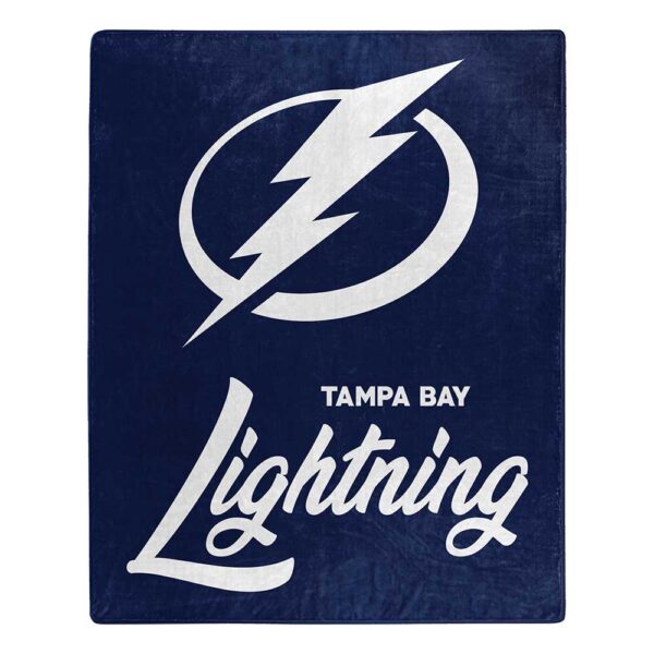 Tampa Bay Lightning 50" x 60" Signature Plush Throw Blanket