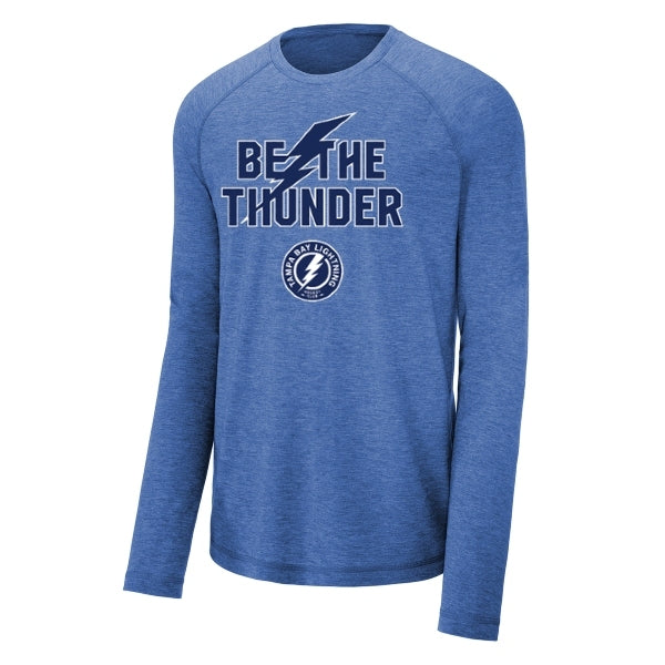 Men's Tampa Bay Lightning Be The Thunder Performance Long Sleeve - 2XL ONLY