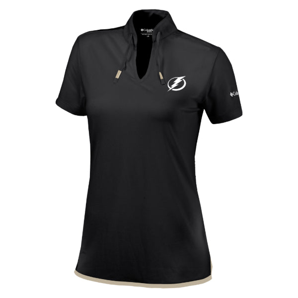 Women's Tampa Bay Lightning Columbia Grain Polo