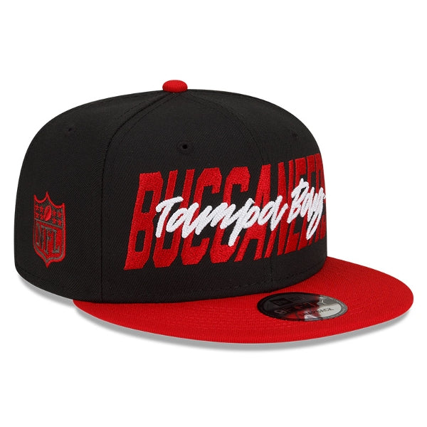 Men's New Era Stone/Red Tampa Bay Buccaneers 2023 NFL Draft 9FIFTY Snapback Adjustable Hat