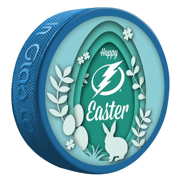 Tampa Bay Lightning Limited Edition Happy Easter Puck