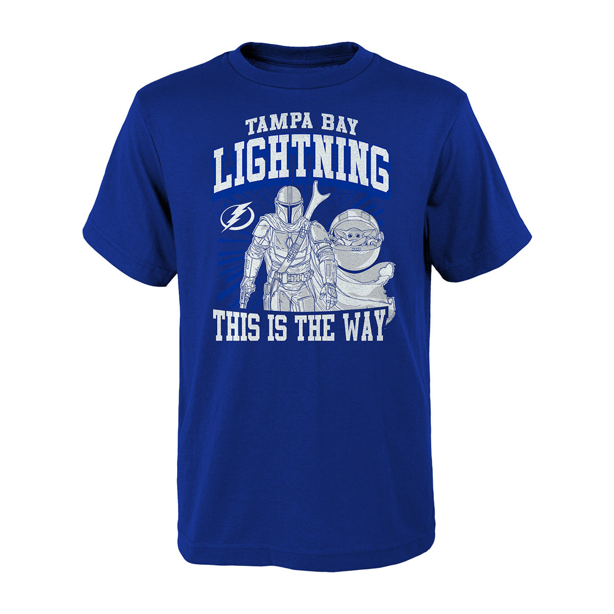 Youth Tampa Bay Lightning Star Wars Mandalorian "This Is The Way" T-shirt