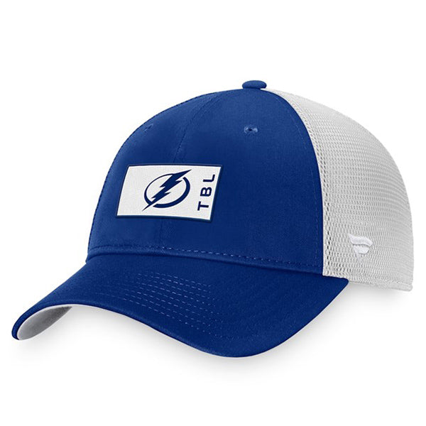 Tampa Bay Lightning Authentic Pro Locker Room Adjustable Trucker Hat