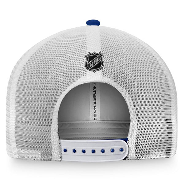 Tampa Bay Lightning Authentic Pro Locker Room Adjustable Trucker Hat