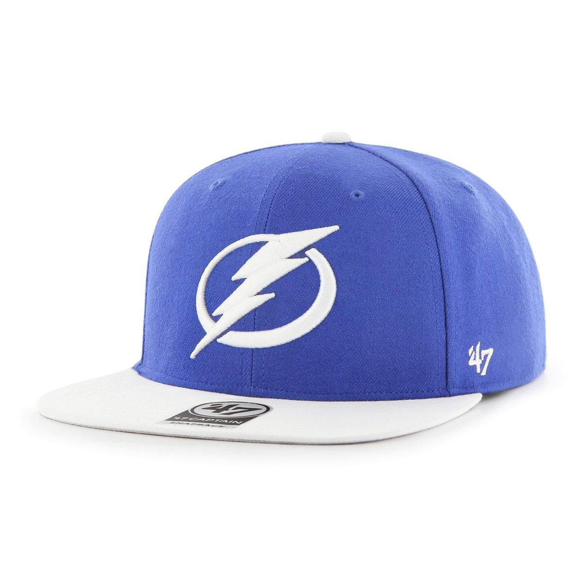 Tampa Bay Lightning '47 Adjustable Snapback No Shot Captain Two Tone Hat