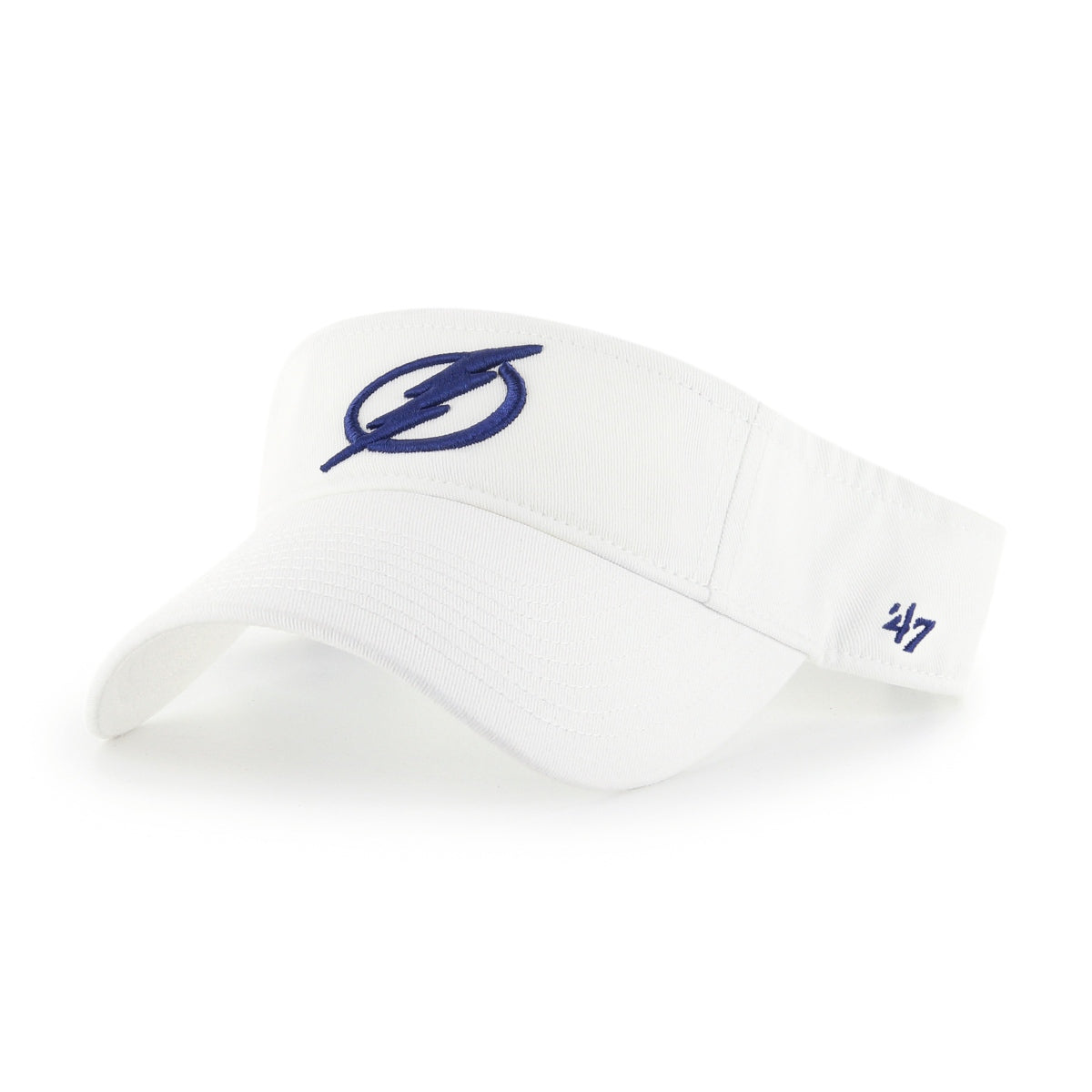 Tampa Bay Lightning '47 White Clean Up Visor
