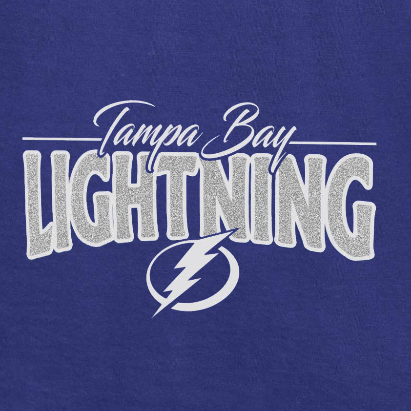 Women's Tampa Bay Lightning '47 Glimmer On V-Neck Tee