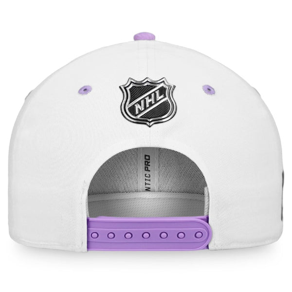 Tampa Bay Lightning Hockey Fights Cancer Authentic Pro Locker Room Hat