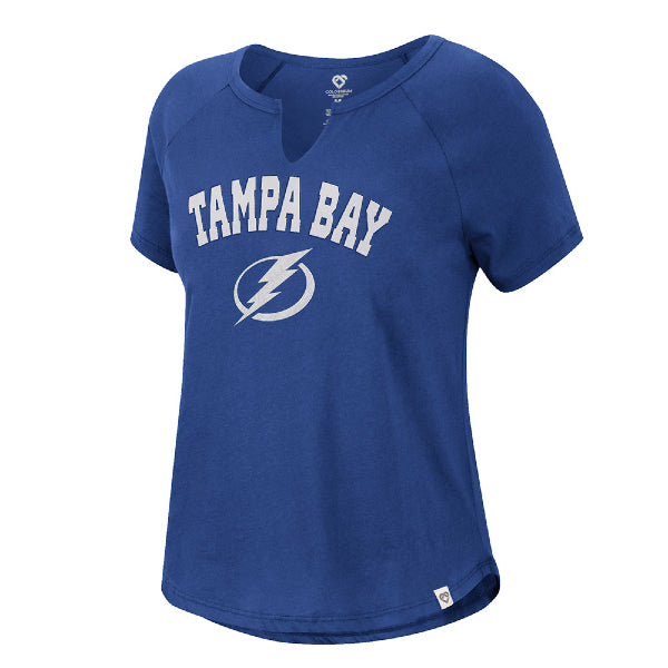 Women's Tampa Bay Lightning Earth 1st Recycled Short Sleeve V-Notch Tee