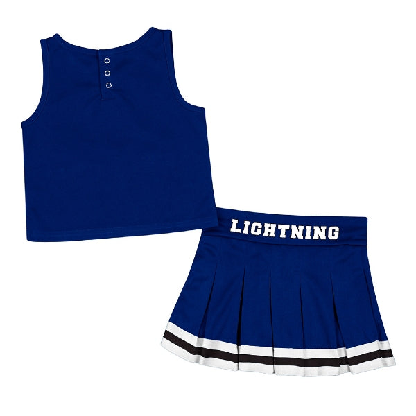 Toddler Girl's Tampa Bay Lightning 2-Piece Cheer Dress