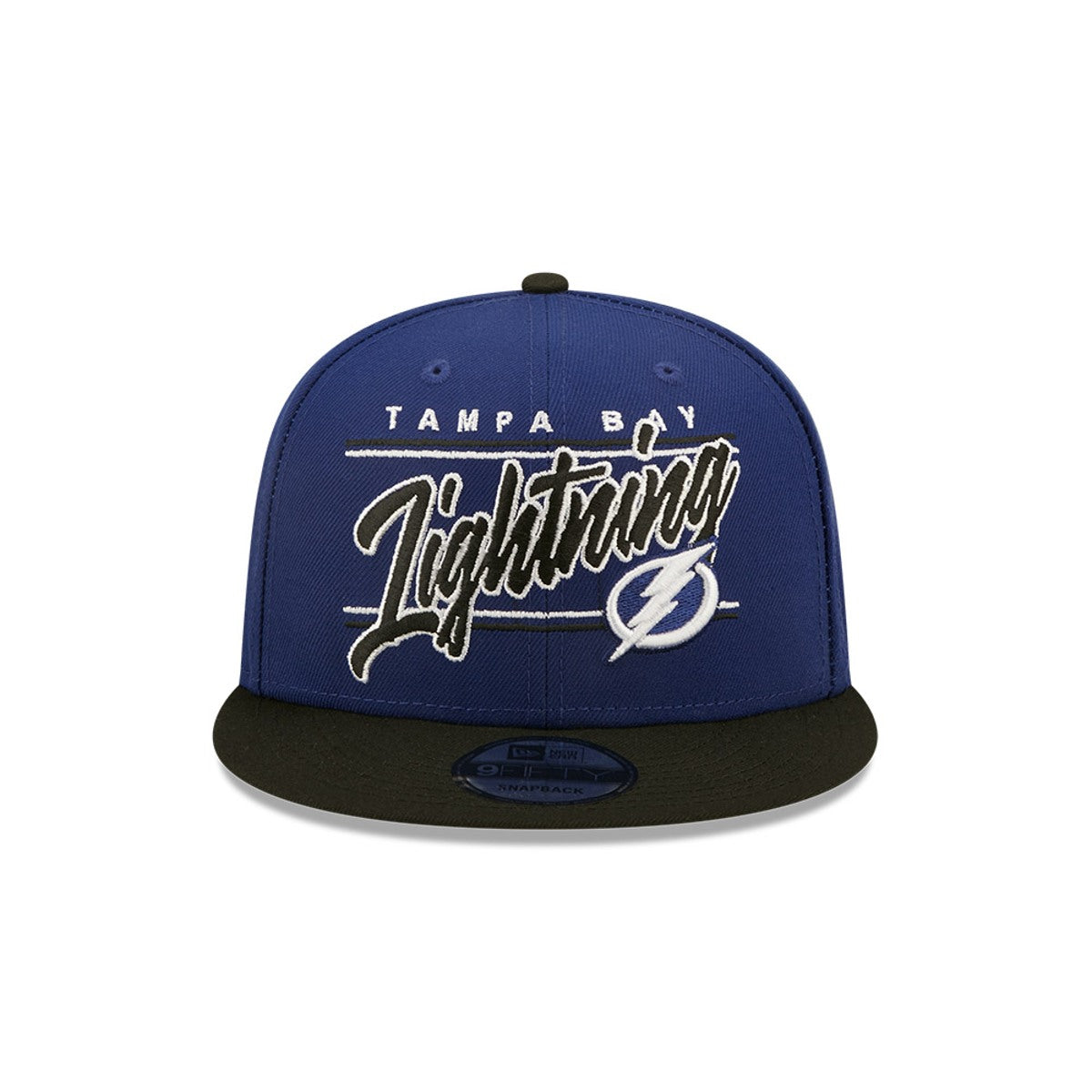 Tampa Bay Lightning New Era 9Fifty Adjustable Snapback Team Script Hat