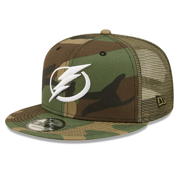 Tampa Bay Lightning New Era 9FIFTY Adjustable Snapback Woodland Camo Hat