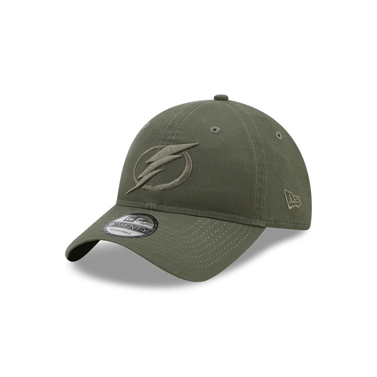 Tampa Bay Lightning New Era 9Twenty Adjustable New Olive Core Classic Hat