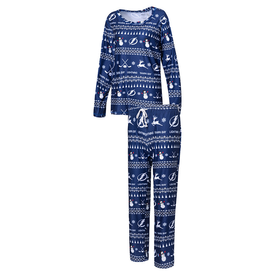 Women's Tampa Bay Lightning Concepts Sport Holiday Pajama Lounge Set