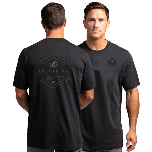Tampa Bay Lightning Fanatics Branded Gain Ground T-Shirt - Sports Grey -  Mens