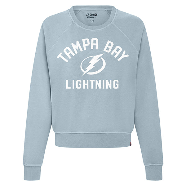 Women's Tampa Bay Lightning Sportiqe Ashlyn Crew Neck Fleece