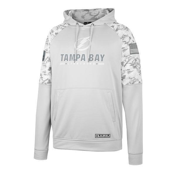 Men's Tampa Bay Lightning OHT Digital Camo Performance Pullover Hoodie