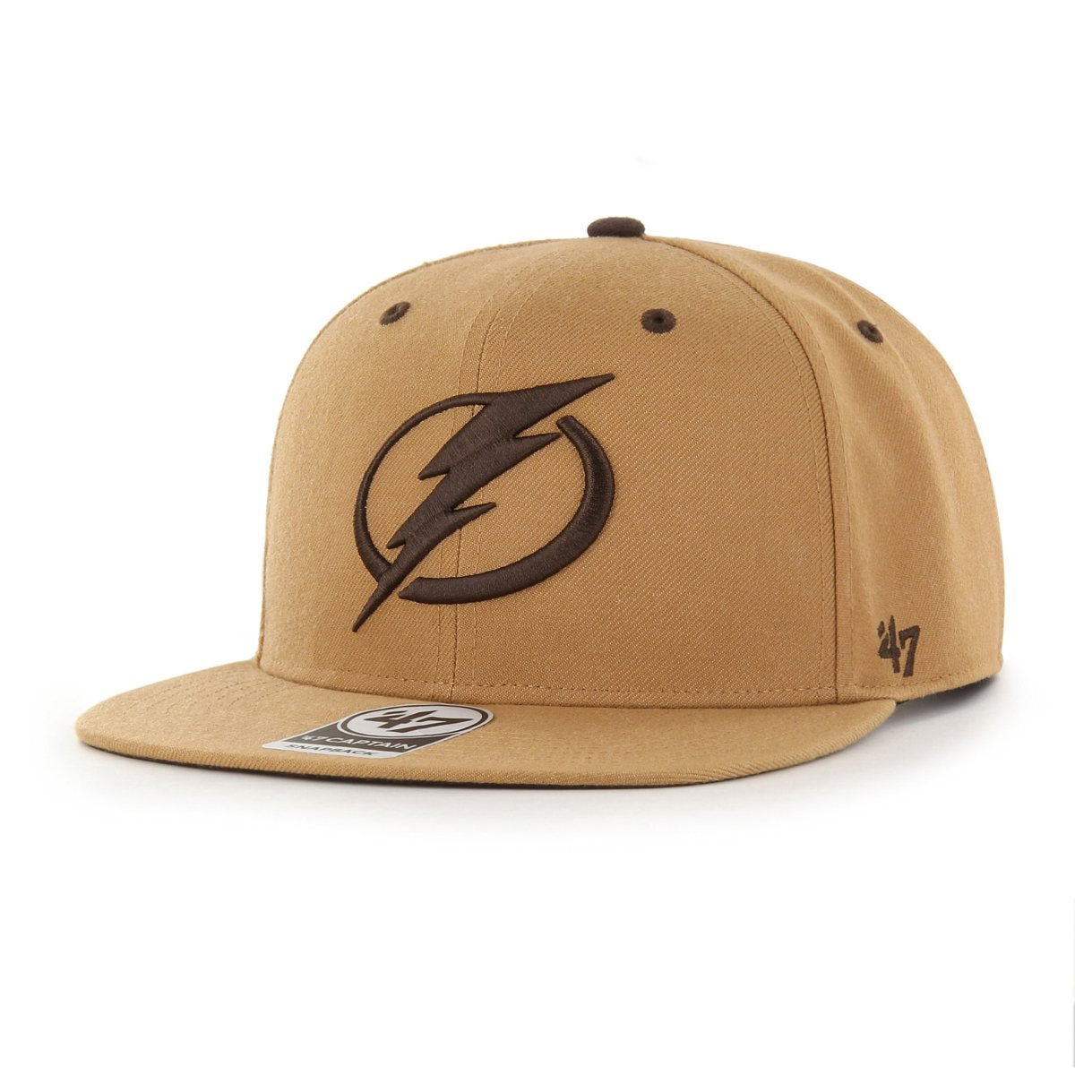 Tampa Bay Lightning '47 Toffee Captain Adjustable Hat