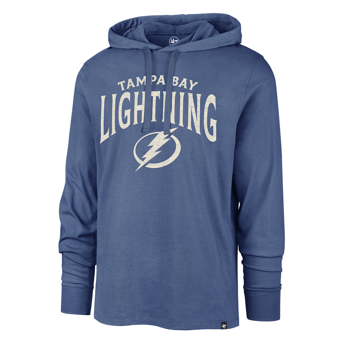 Men's Fanatics Branded Heather Blue Tampa Bay Lightning Keep The Zone Long Sleeve T-Shirt