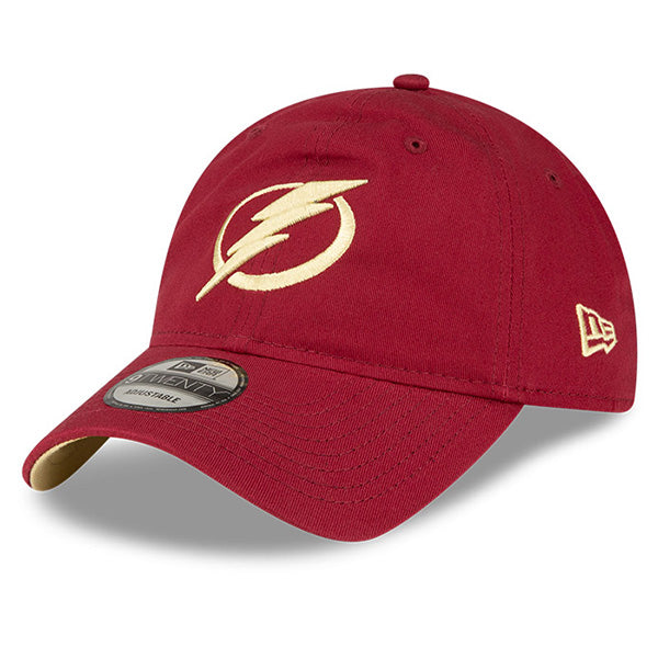 Tampa Bay Lightning New Era 9Twenty Garnet and Gold Adjustable Hat