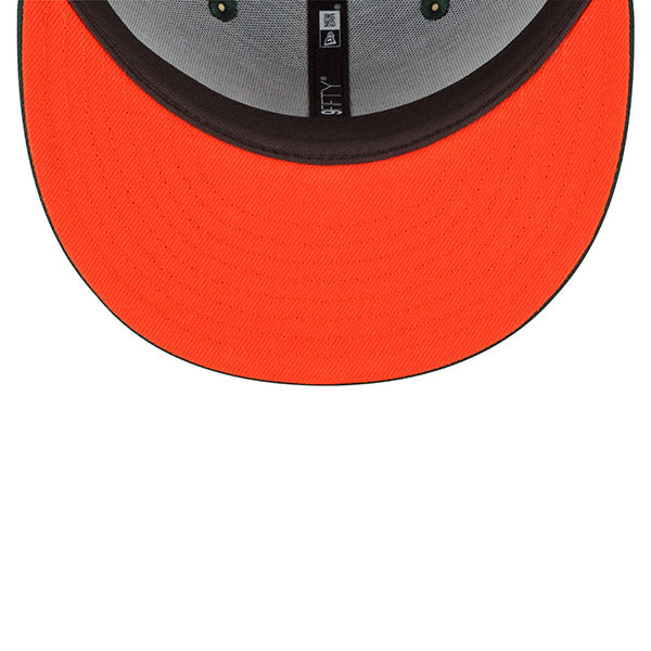 Lake Paddles - Olive & Burnt Orange New Era 9Fifty Mesh Snapback