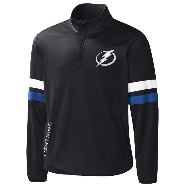 Men's Tampa Bay Lightning Player Option 1/4 Zip Pullover