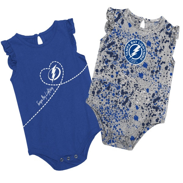 Newborn & Infant Blue Tampa Bay Lightning Jersey Bodysuit