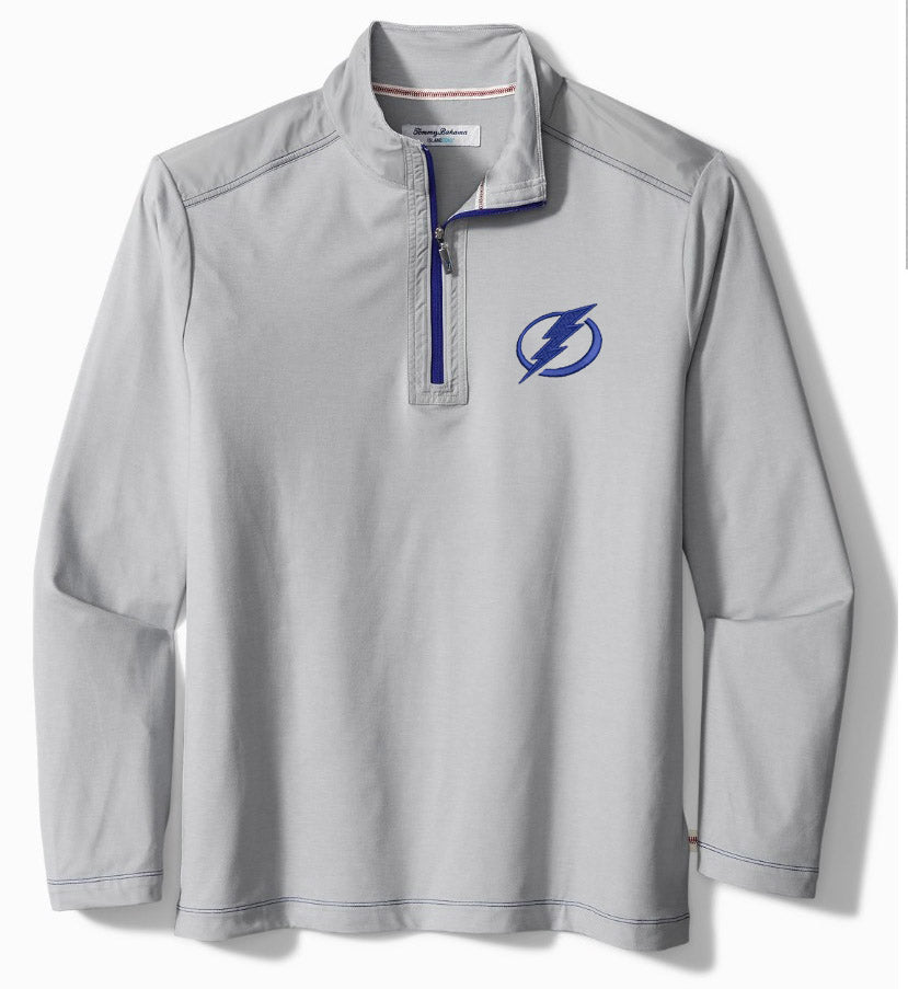 Men's Tampa Bay Lightning Tommy Bahama On Deck Half Zip