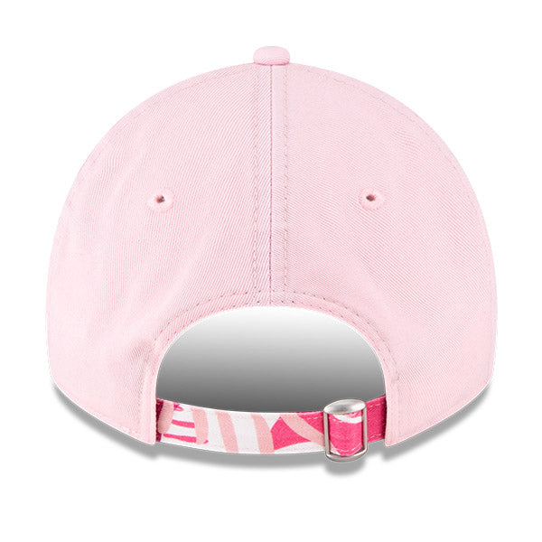 Women's Lightning New Era 9TWENTY Pink Floral Undervisor Adjustable Hat