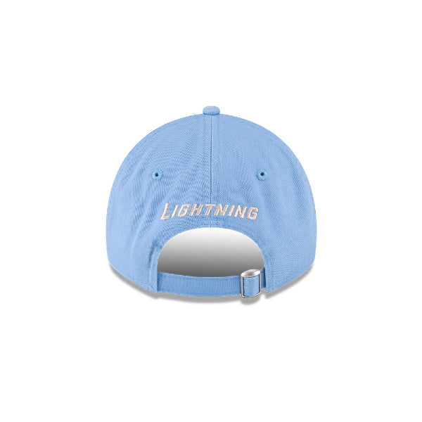 Tampa Bay Lightning New Era 9Twenty Adjustable Sky Blue with Tonal Logo Hat