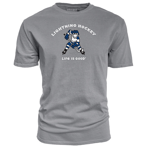 Tampa Bay Lightning Fanatics Branded Wave Off Long Sleeve T-Shirt - Sports  Grey - Mens