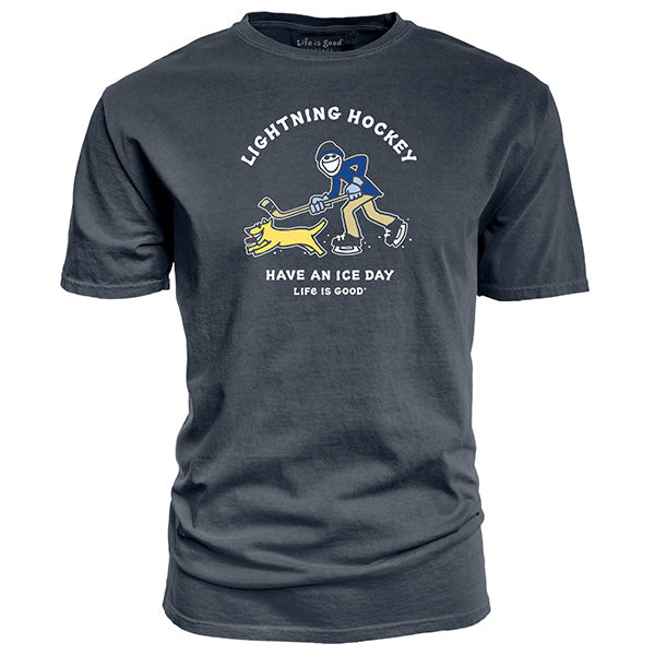 NHL Tampa Bay Lightning Iced Out Blue T-Shirt