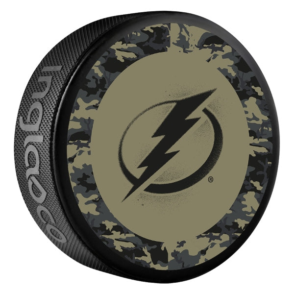 Tampa Bay Lightning Limited Edition Military Appreciation Puck
