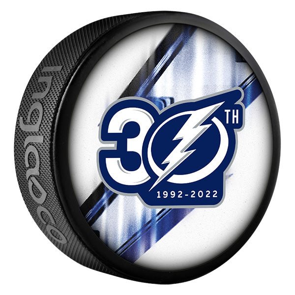 Tampa Bay Lightning 30th Anniversary Souvenir Puck