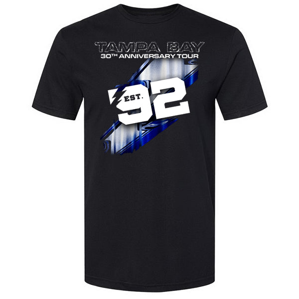 Men's Tampa Bay Lightning 30th Anniversary Tour Tee (SMALL ONLY)