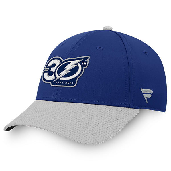 Tampa Bay Lightning Fanatics 30th Anniversary Locker Room Adjustable Hat